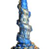 Creature Cocks Kraken Silicone Dildo - Blue/Gold