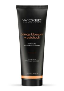 Wicked Sensual Massage Cream - Orange Blossom and Patchouli