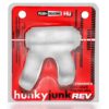 Revhammer Reverb Shaft Vibrating Cock Ring - Clear Ice