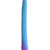 Creature Cocks Makara Glow in The Dark Silicone Snake Dildo - Orange/Purple/Blue Glitter