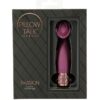 Pillow Talk Passion Rechargeable Silicone Massager - Wine/Rose Gold