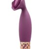 Pillow Talk Passion Rechargeable Silicone Massager - Wine/Rose Gold
