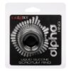 Alpha Liquid Silicone Scrotum Ring - Gray