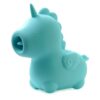 Unihorn Mount`n Peak The Pointy Tongued One Silicone Clitoral Stimulator - Blue