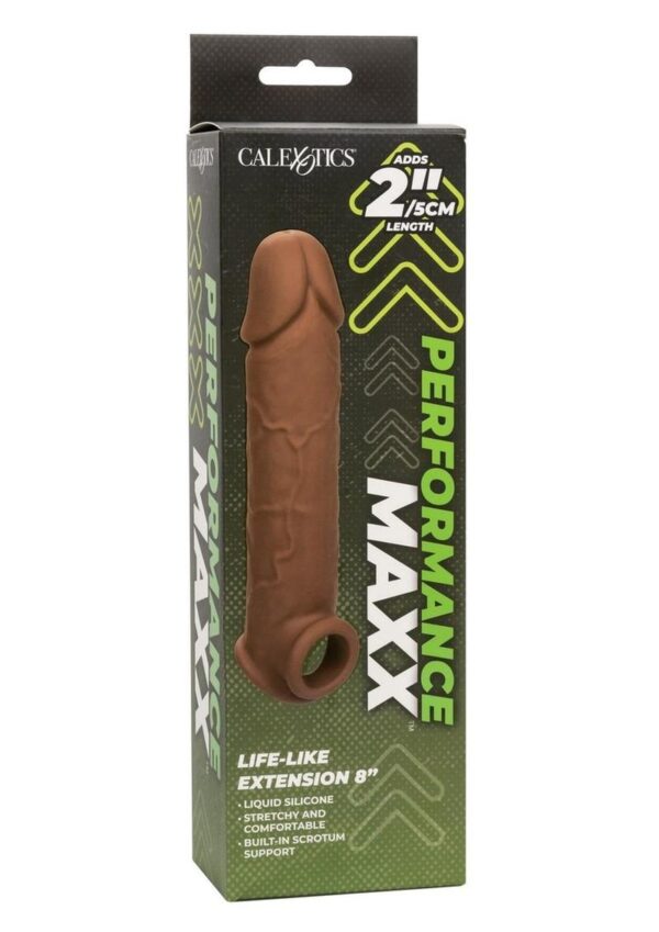 Performance Maxx Life-Like Extension 8in - Chocolate