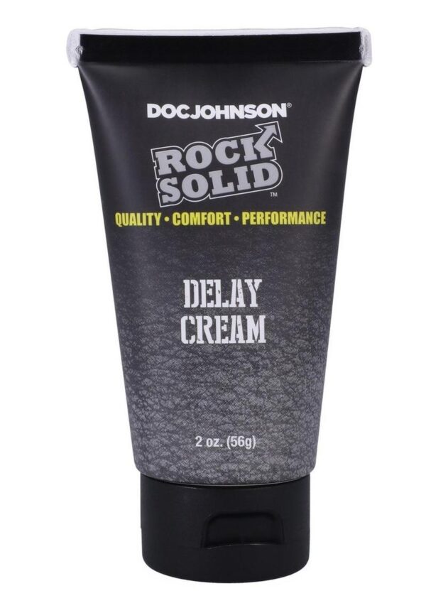 Rock Solid Delay Cream (boxed) 2oz