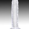 King Cock Dildo 6in - Clear