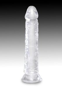 King Cock Dildo 8in - Clear