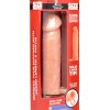 Size Matters Penis Extender Sleeve Silicone 2in - Vanilla