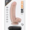 Dr. Skin Dr. Spin Gyrating Dildo with Suction Cup 7in - Vanilla