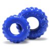 Oxballs Truckt Cock Ring (2 Pack) - Police Blue