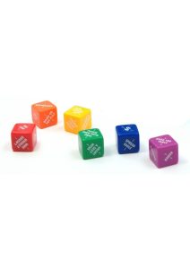 Sexy 6 Pride Edition Couples Dice Game