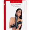 ME YOU US Latex Full Length Gloves - Medium - Black