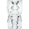 ZOLO Gripz Spinner Stroker Masturbator - Clear