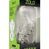 ZOLO Gripz Wavy Stroker Masturbator - Clear