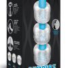 ZOLO Bumperz Strokers Masturbator Set (3 piece) - Clear