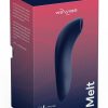 We-Vibe Melt Pleasure Air Rechargeable Silicone Clitoral Stimulator - Midnight Blue