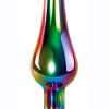 Rainbow Metal Anal Plug - Small