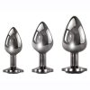 Black Gem Anal Plug Set (3 piece set)