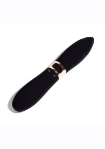 Nu Sensuelle Deux Silicone Rechargeable Bullet - Black/Rose Gold