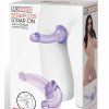 Lux Fetish Strapless Strap-on - Purple