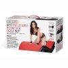 Lux Fetish Inflatable BDSM Sex Sofa Set 6 Piece - Red/Black