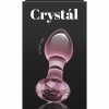 Crystal Premium Glass Gem Probe - Pink
