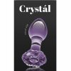 Crystal Premium Glass Flower Probe - Purple