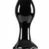 Crystal Premium Glass Rose Probe - Black