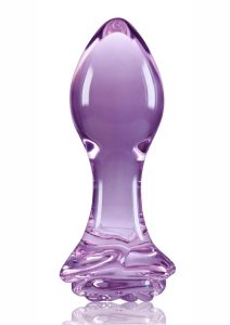 Crystal Premium Glass Rose Probe - Purple