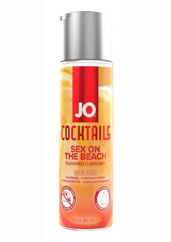 JO Cocktails Water Based Flavored Lubricant - Sex on the Beach 2oz