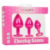 Cheeky Gems Silicone Anal Training Kit - Pink