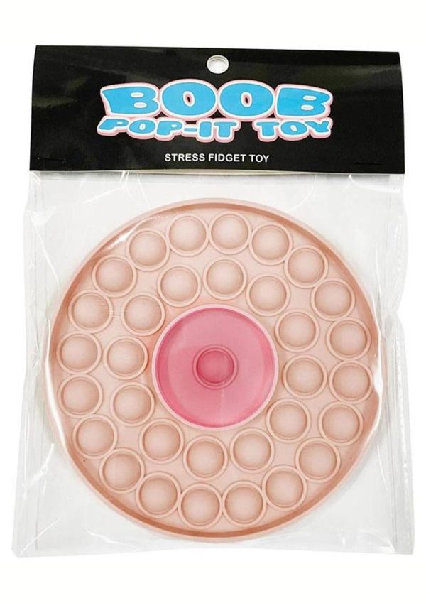 Boob Pop-It Toy - Tan