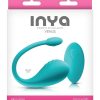 Inya Venus Rechargeable Silicone Vibrator with Remote Control - Teal