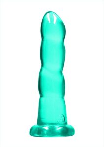 RealRock Crystal Clear Dildo with Suction Cup 7in