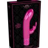 Royal Gems Dazzling Silicone Rechargeable Bullet - Pink