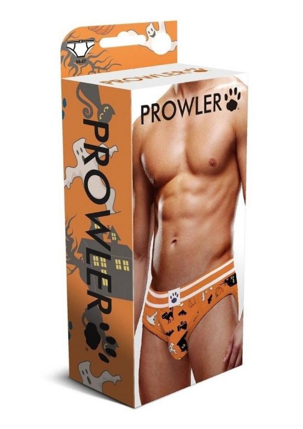 Prowler Fall/Winter 2022 Halloween Brief - XSmall - Orange/Black