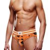 Prowler Fall/Winter 2022 Halloween Brief - XSmall - Orange/Black