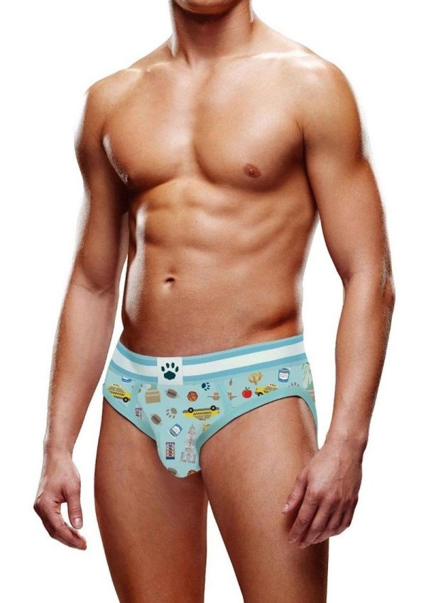 Prowler Fall/Winter 2022 NYC Brief - Small - Blue/White