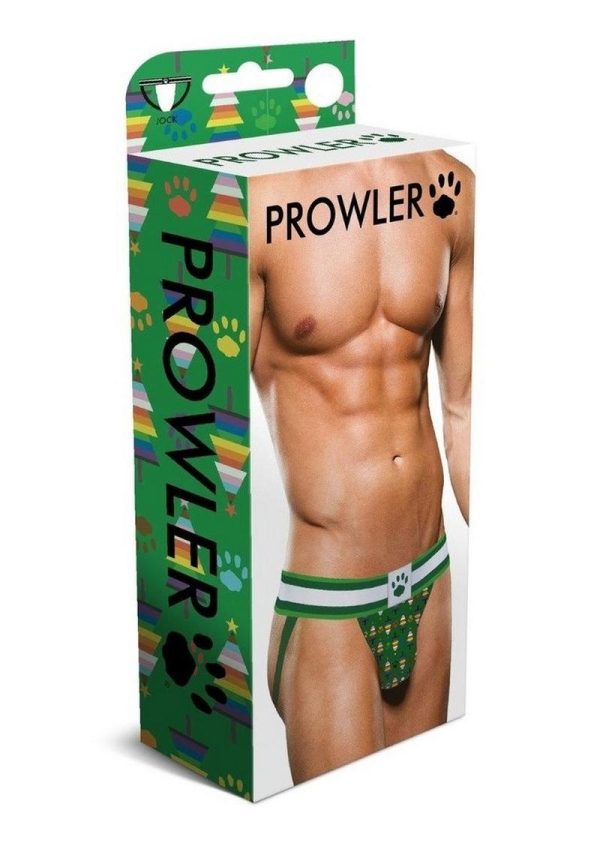 Prowler Fall/Winter 2022 Christmas Tree Jock - Medium - Green/Rainbow