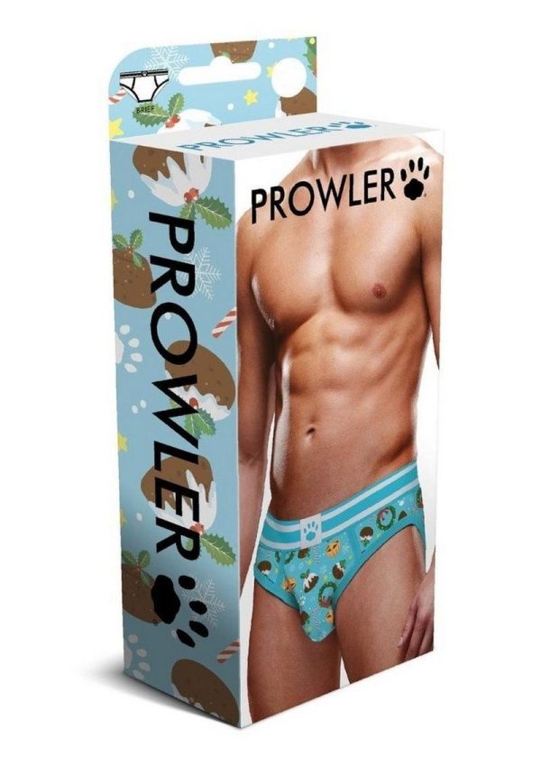 Prowler Fall/Winter 2022 Christmas Pudding Brief - XSmall - Blue/White