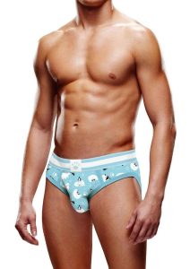 Prowler Fall/Winter 2022 Winter Animals Brief - XSmall - Blue/White