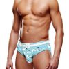 Prowler Fall/Winter 2022 Winter Animals Open Brief - Medium - Blue/White