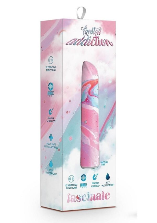 Limited Addiction Fascinate Rechargeable Power Vibrator - Peach