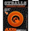 Oxballs Axis Rib Griphold Cockring - Orange Ice