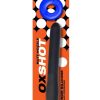 Oxballs Oxshot Silicone Butt Nozzle Shower Hose and Cock Ring 6in - Black/Blue