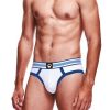 Prowler White/Blue Brief - XLarge
