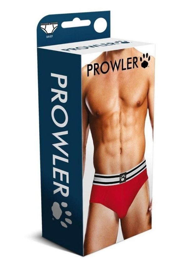 Prowler Red/White Brief - Large