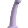 Dillio Platinum Secret Explorer Silicone Dildo 6in - Lavender