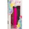 Bliss Liquid Silicone Rechargeable Vibrator - Pink